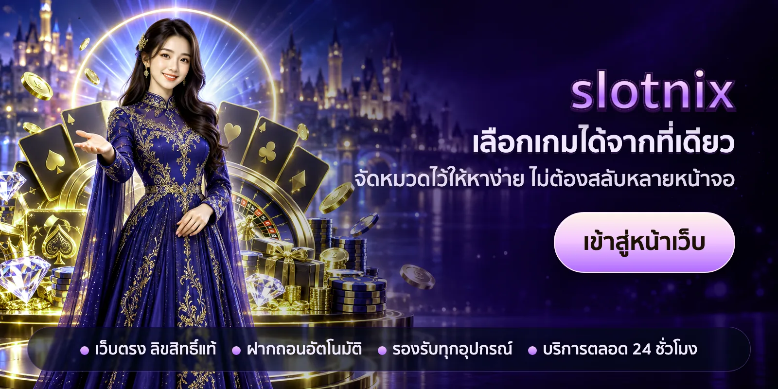 ภาพหัวเรื่องของ slotnix ชุดที่ 3 — เลือกเกมได้จากที่เดียว