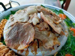 ร้านหงันหมูกระทะในสวน